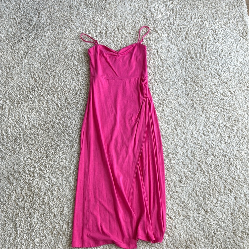 Wilfred Pink Spaghetti Strap Dress